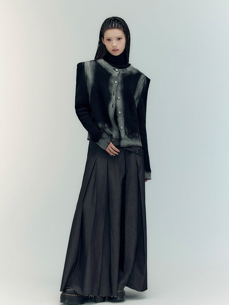 Veste décontractée à col rond