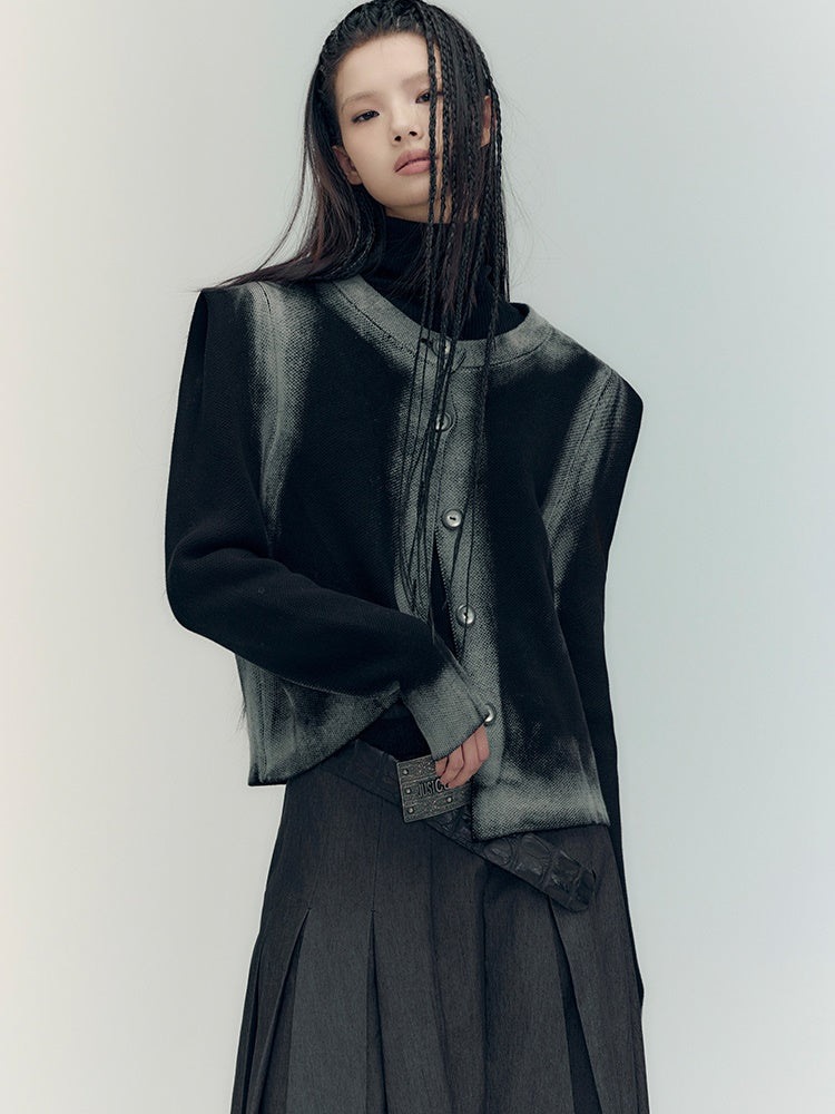 Veste décontractée à col rond