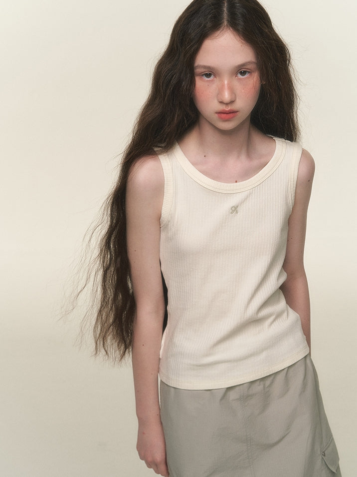 Tank-top tarifaire simple décontracté