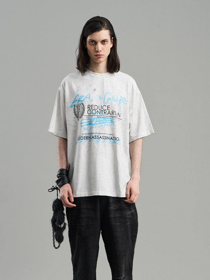 Tie-Dye Retro Casual Oversize T-Shirt