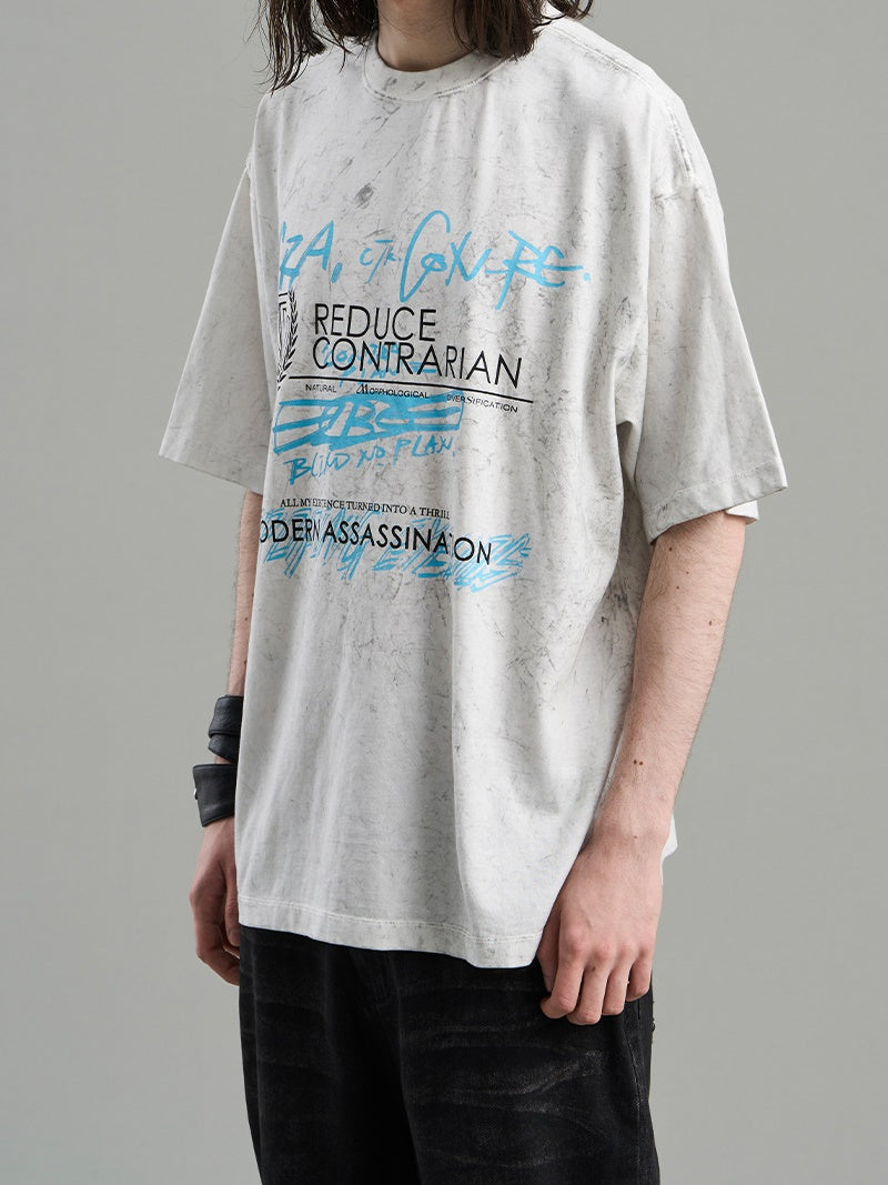 Tie-Dye Retro Casual Oversize T-Shirt