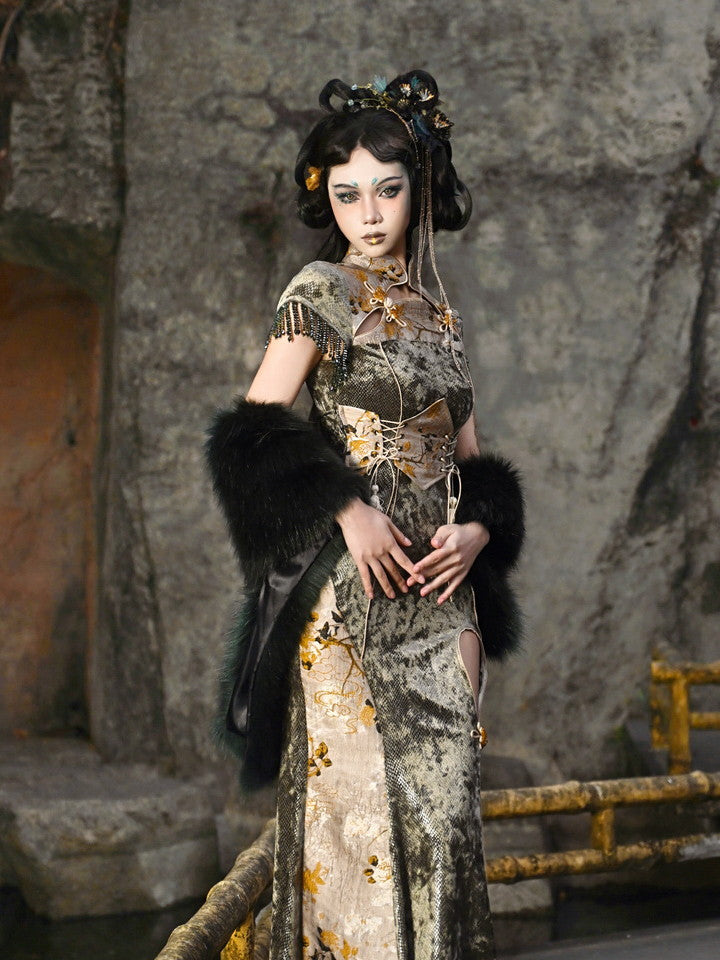 Fur Elegant Fluffily Plain Bolero