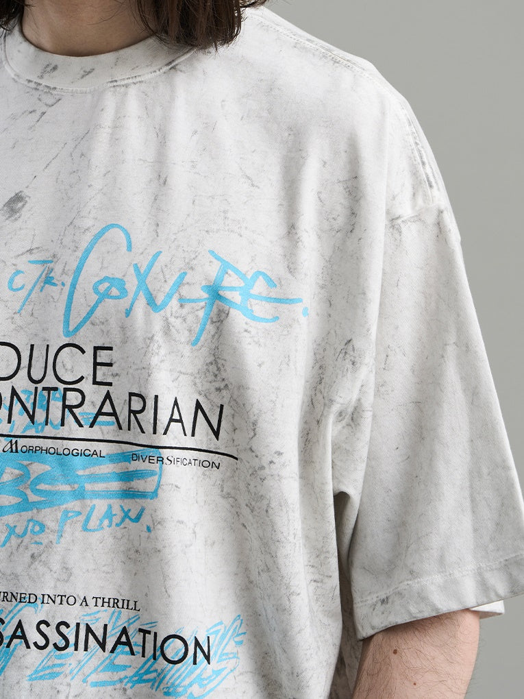 Tie-Dye Retro Casual Oversize T-Shirt