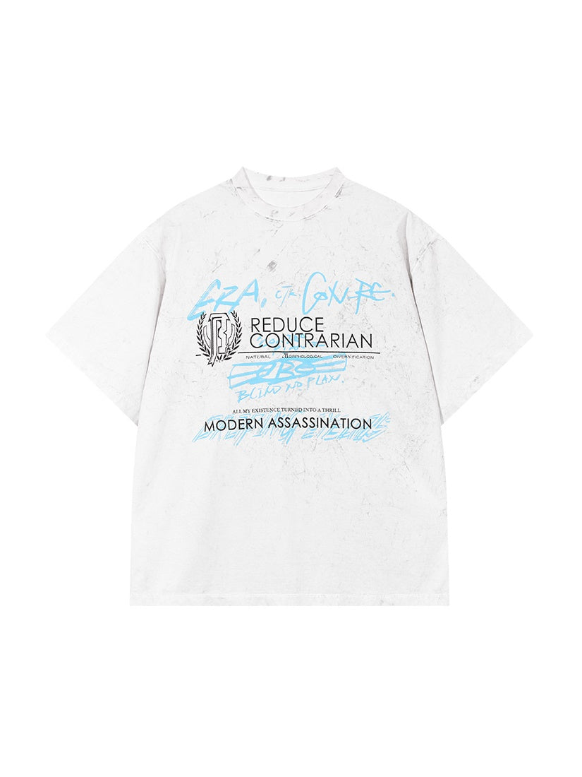 Tie-Dye Retro Casual Oversize T-Shirt