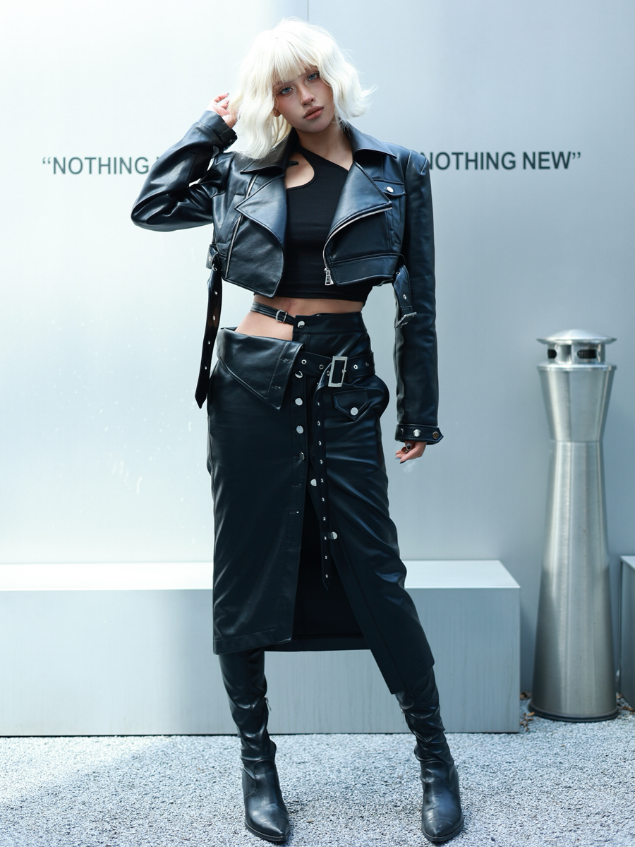 Gürtelasymmetrie Leder coole Langstrecke