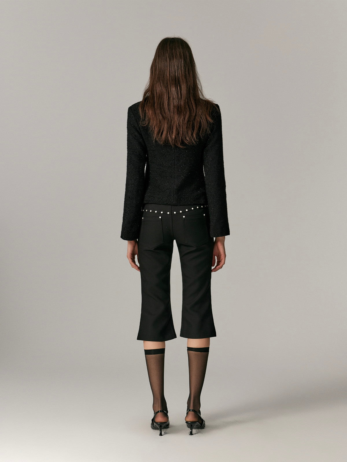 Tweed Belt Nichi Jacket