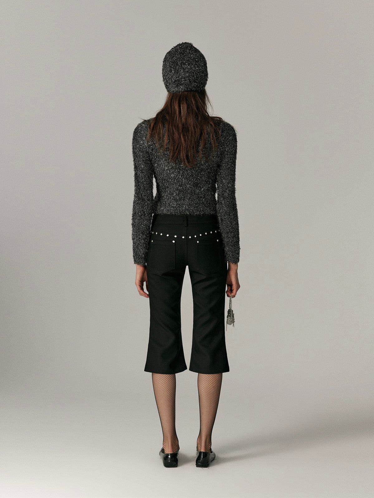 Slim Simple Retro Bi-Color-Strick