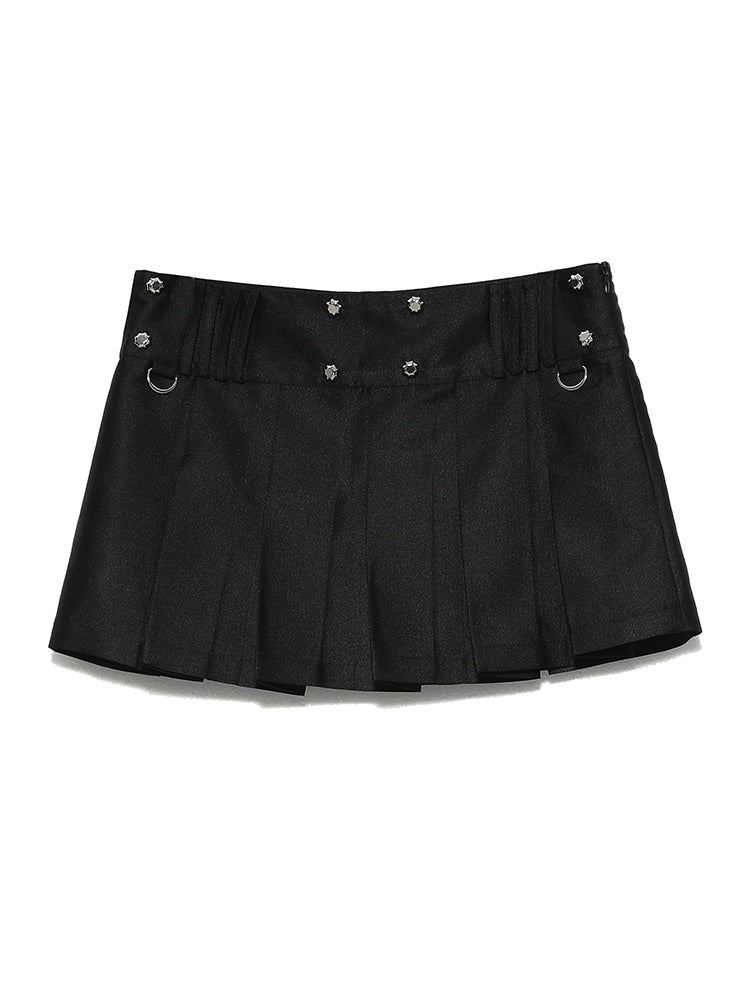 Micro-Mini-Flecken Freizeitrock