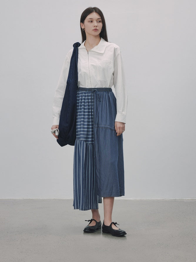 Langstreifen Grenze Asymmetri Nichi Flare-Rock