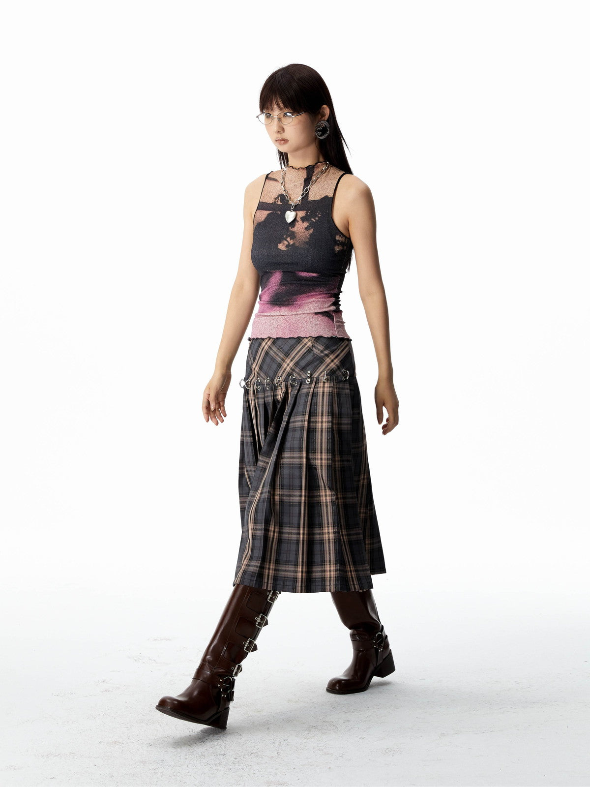 Thin Modern Mellow Sleeveless Cutsew