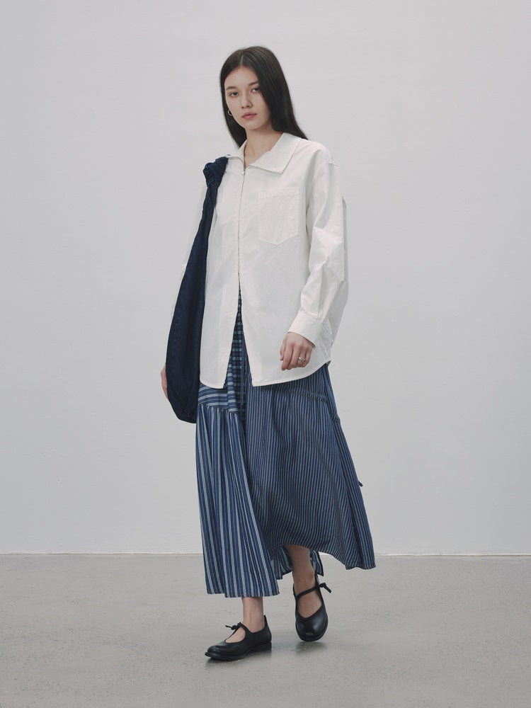 Langstreifen Grenze Asymmetri Nichi Flare-Rock