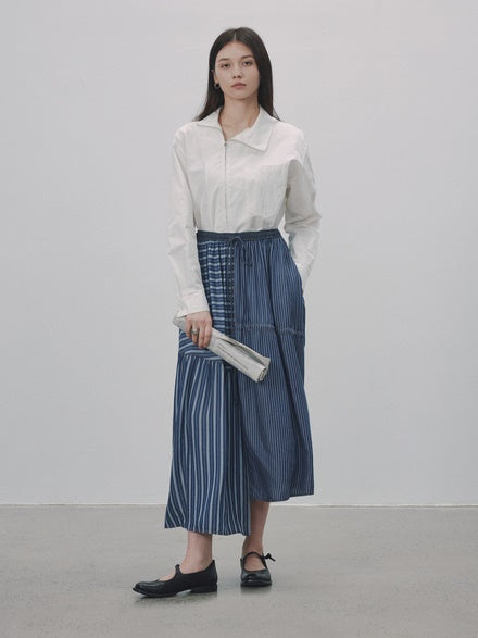 Langstreifen Grenze Asymmetri Nichi Flare-Rock