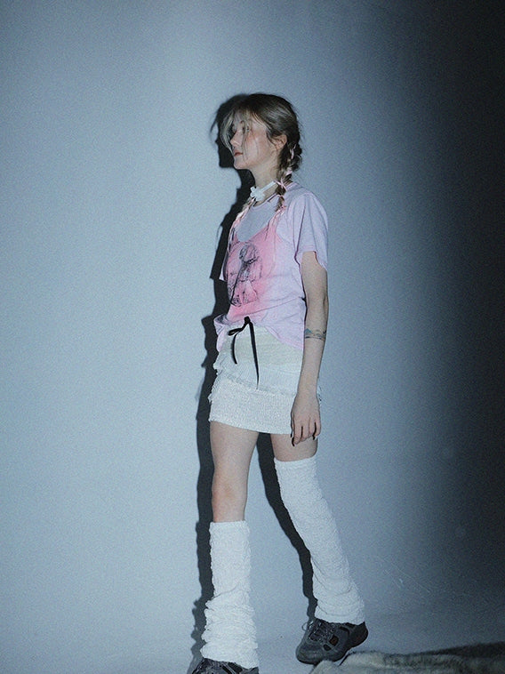 Plain Long Socks Leg-cover