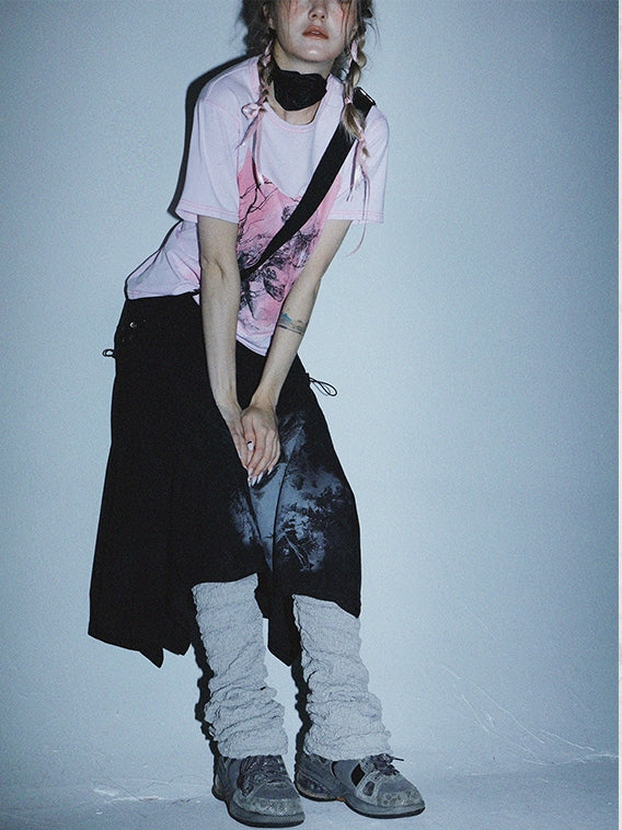 Plain Long Socks Leg-cover