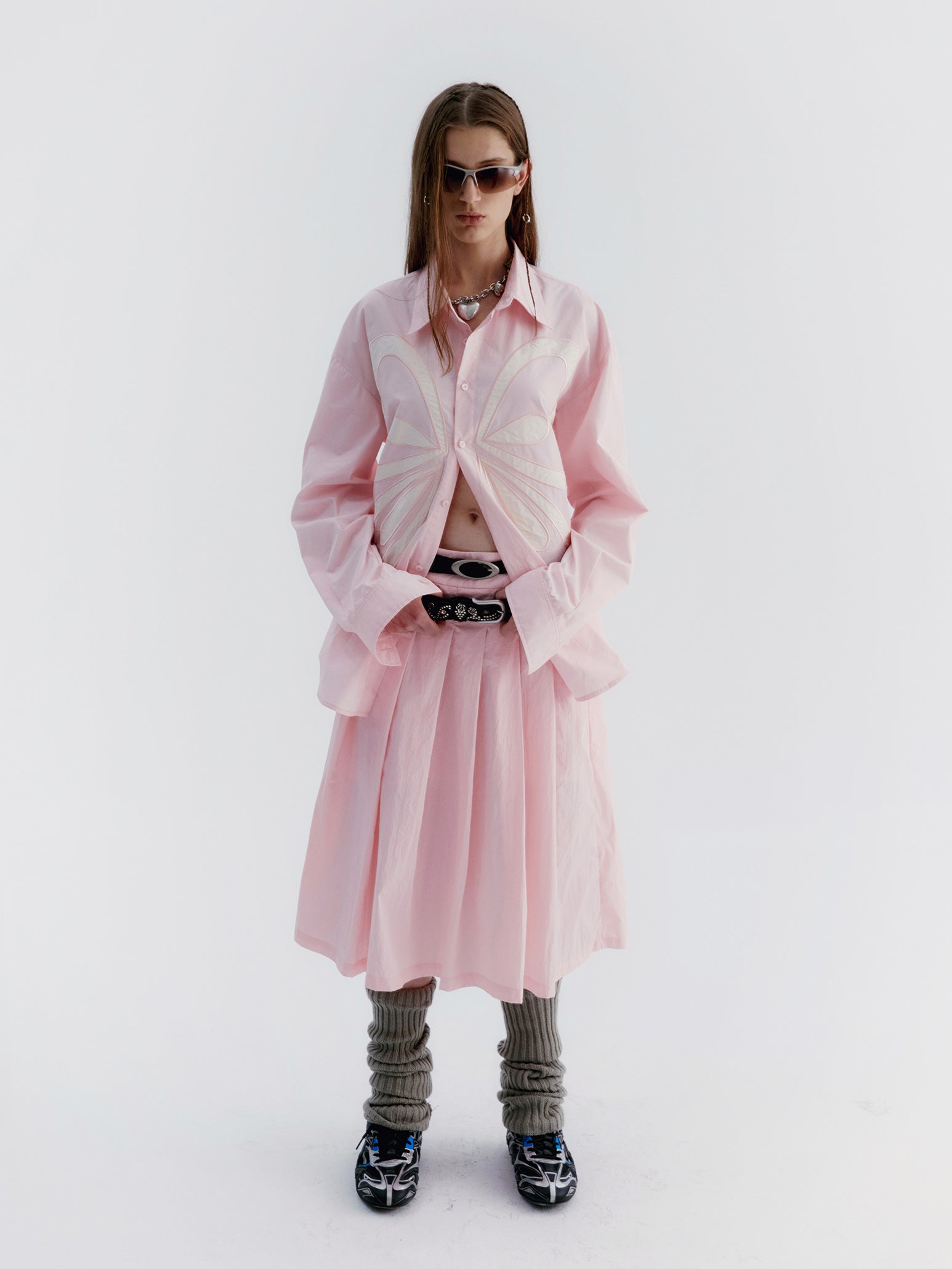 Unisex Oversize Embroidery Color-Shirt