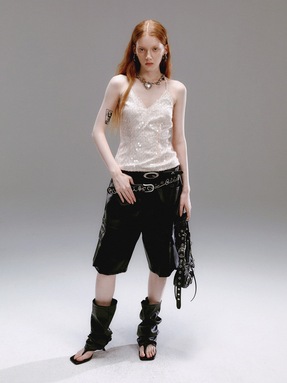 Sequin Glossy Elegant Camisole