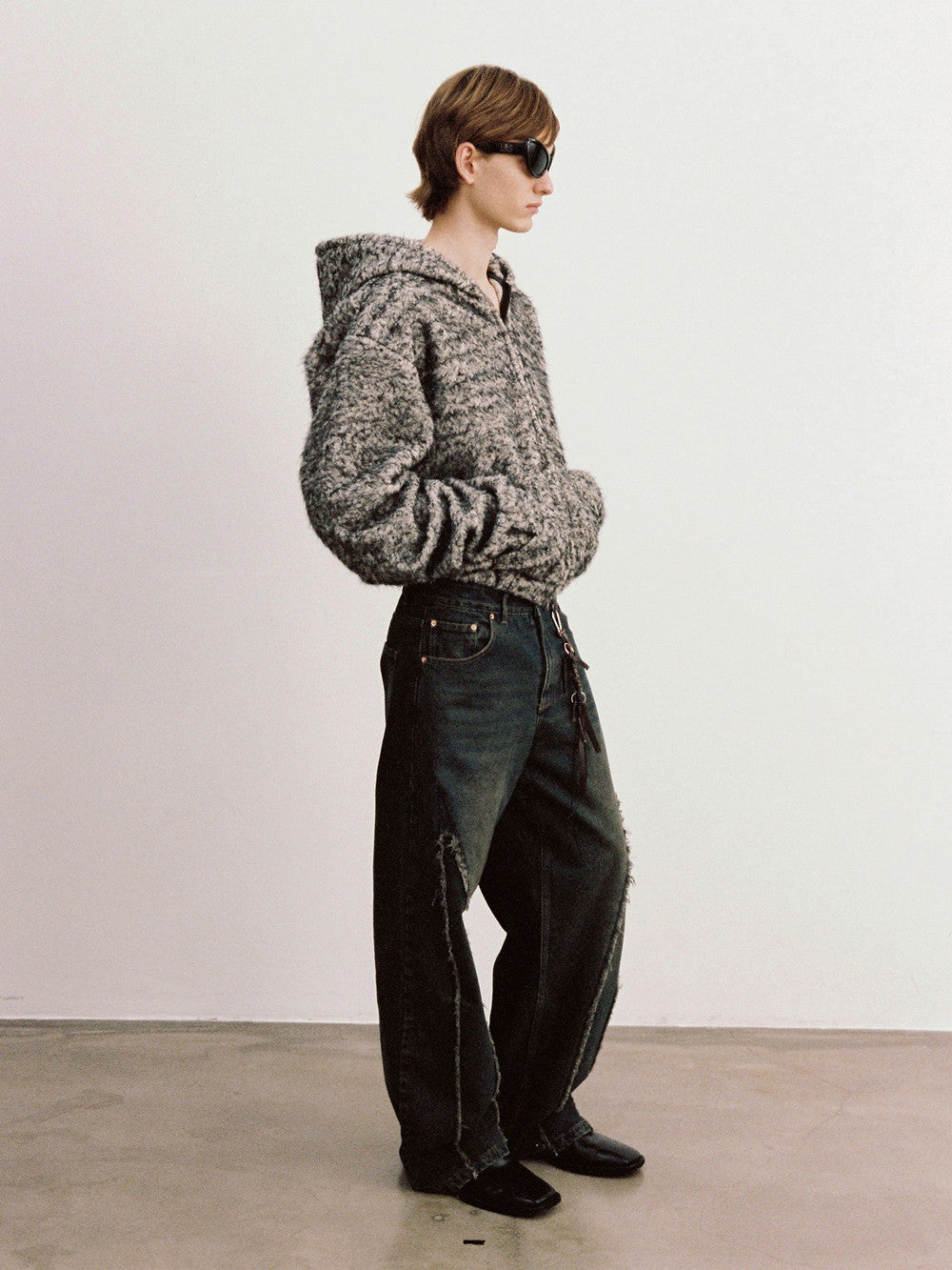 Unisex Hoodie Casual Oversize Knit-Praka