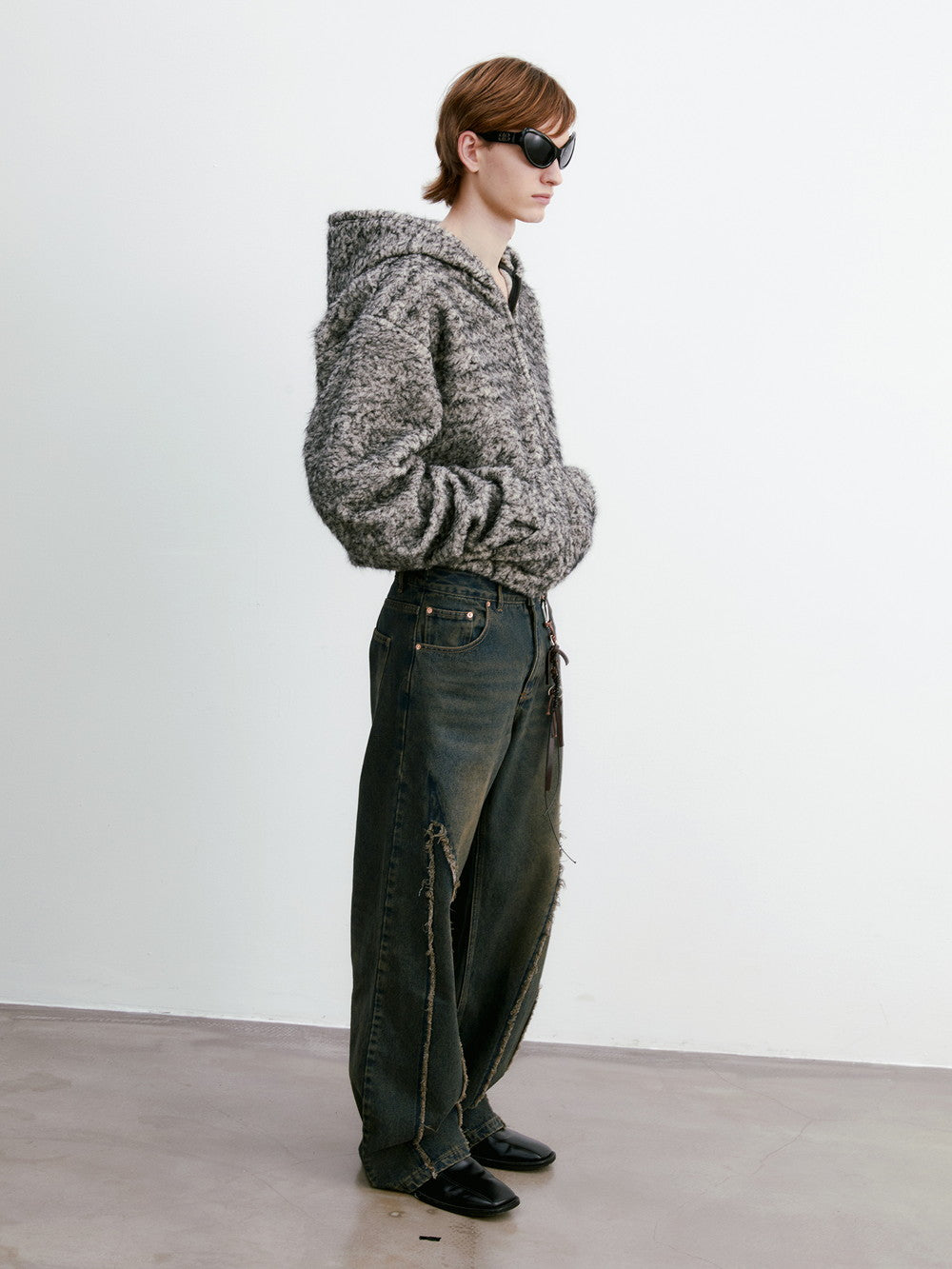 Unisex Hoodie Casual Oversize Knit-Praka