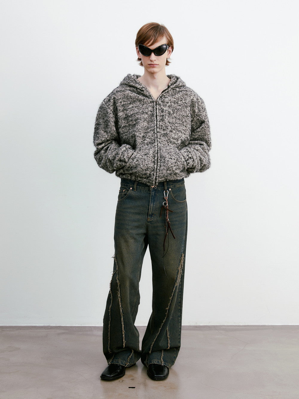 Unisex Hoodie Casual Oversize Knit-Praka