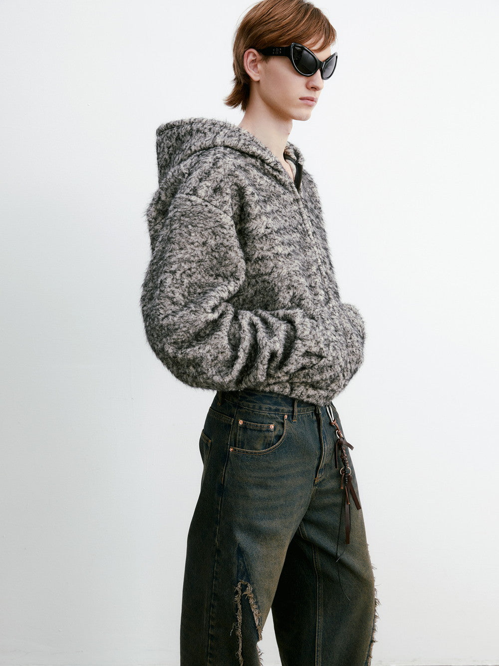 Unisex Hoodie Casual Oversize Knit-Praka