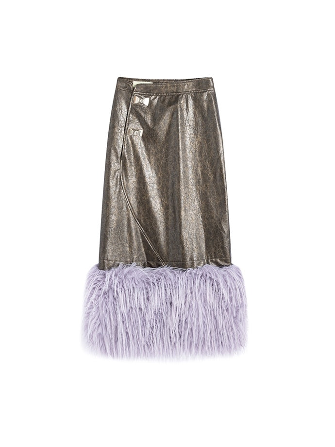 Tassel Leather Nichi Conspicuous Jacket&One-Piece