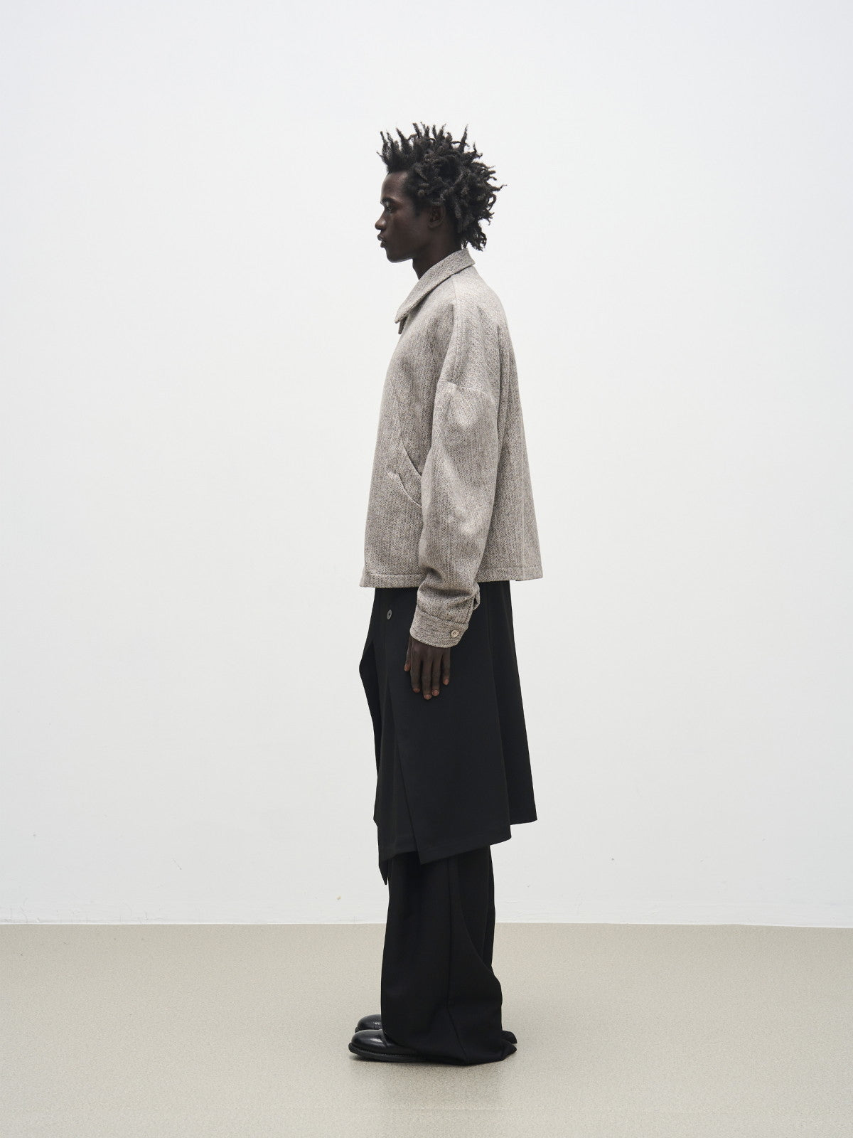 Simple Chic Plain Volume-Sleeve