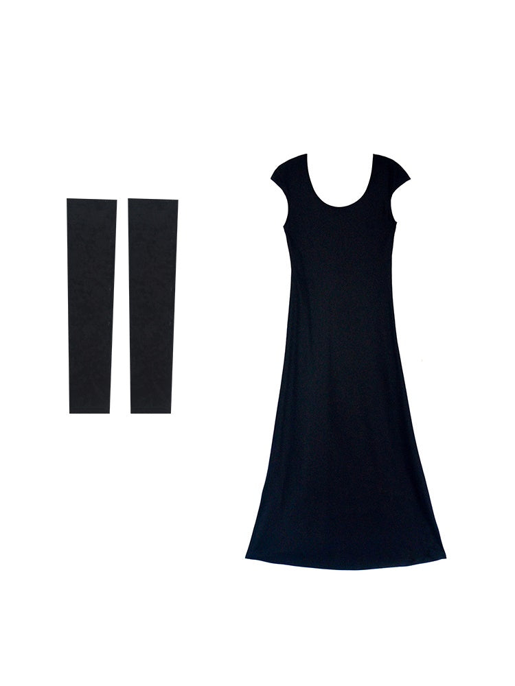 Chic Plain Ciffon Schal & Einteiliger und Armdecke