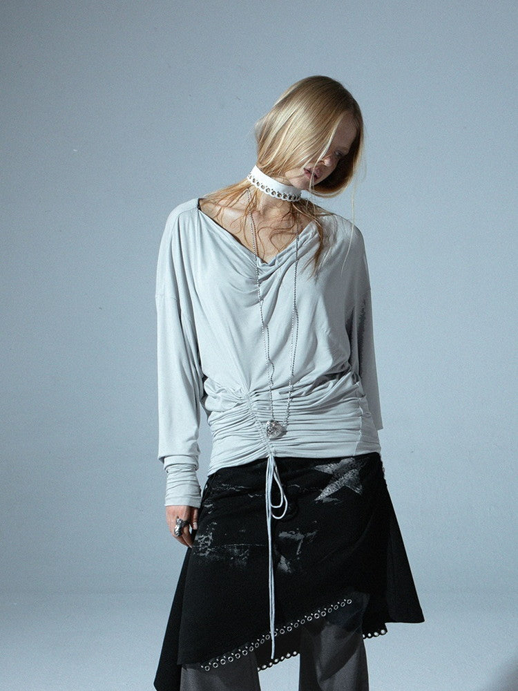 Low-Waist Stretch Slim Casual Flare-Pants