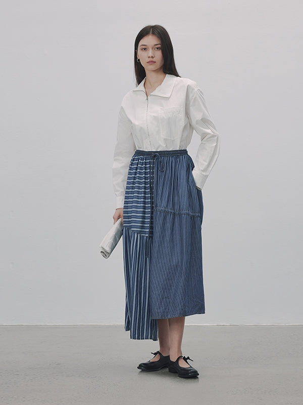 Langstreifen Grenze Asymmetri Nichi Flare-Rock