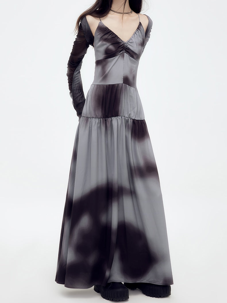 넥타이 염색 계층 니치 장거리