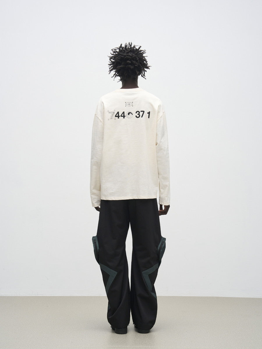 사이드 포켓 캐주얼 바이 컬러 스포츠 PTAN