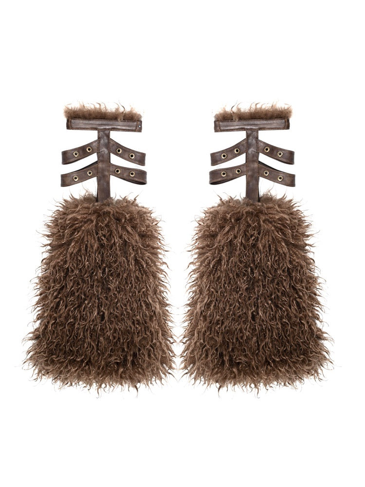 Fur Fluffily Cover Retro Leg-Cover