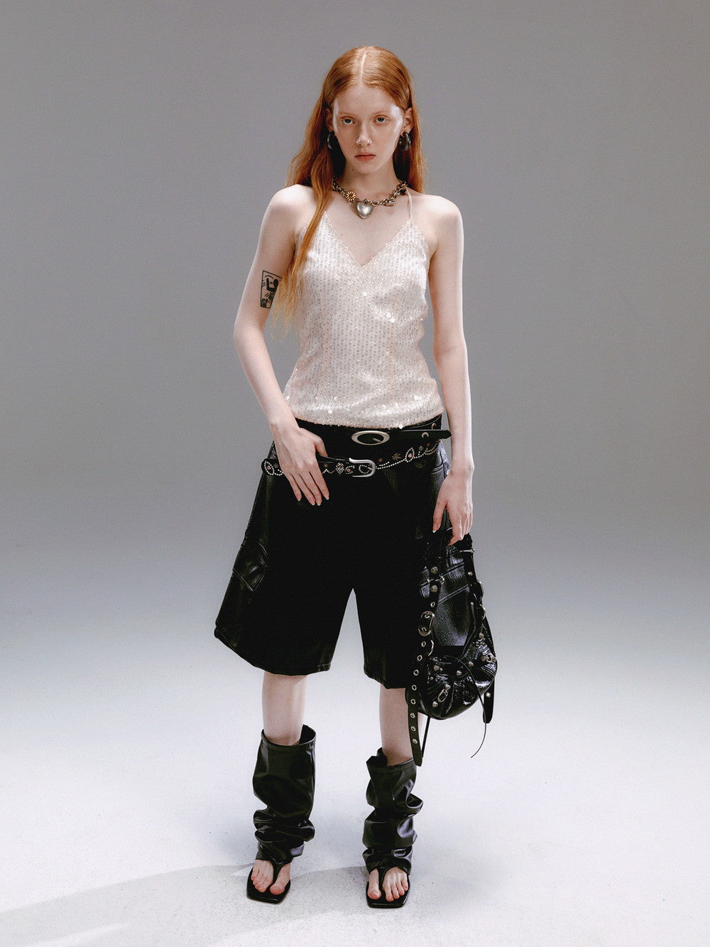 Sequin Glossy Elegant Camisole