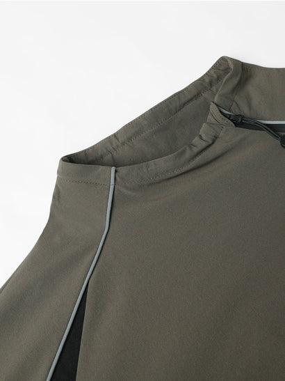 Cordon décontracté long-un-seul-pièce