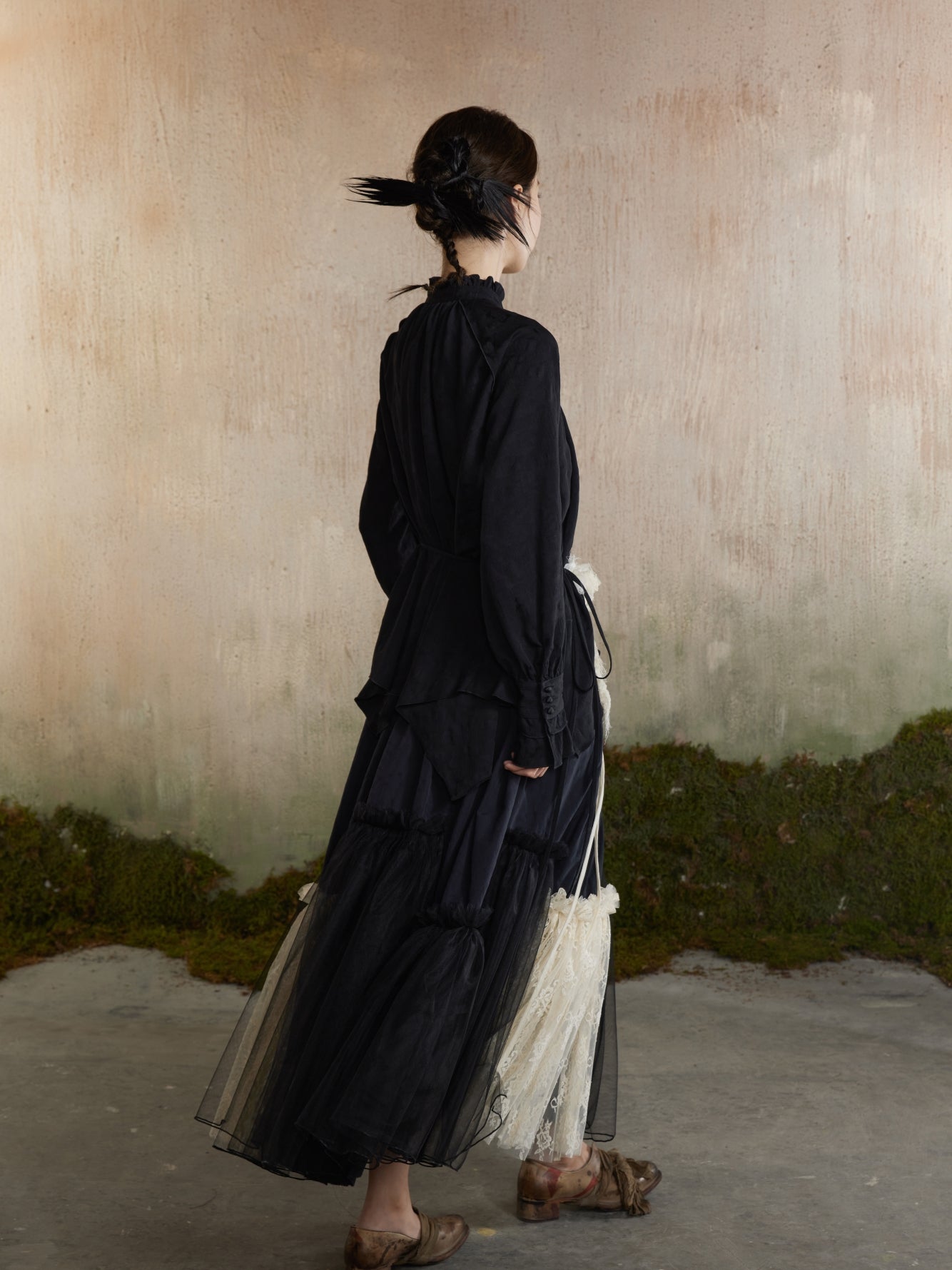 Flare Tulle Ciffon abgestuft