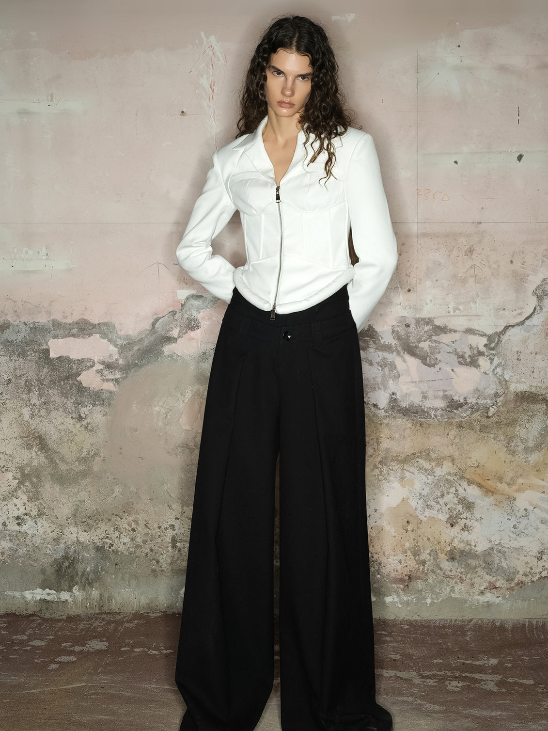 니치 일반 zip 재킷