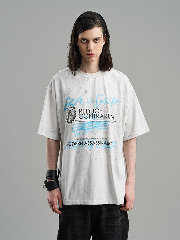 Tie-Dye Retro Casual Oversize T-Shirt
