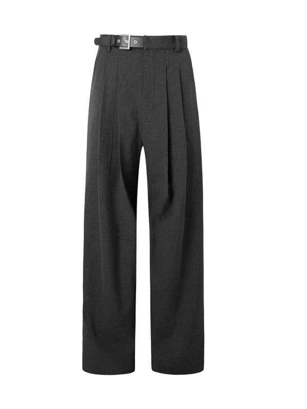 Slacks Straight Simple Chic Pants