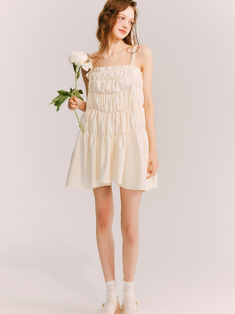 Gather Asymmetry Simple Chic Mini-One-Piece