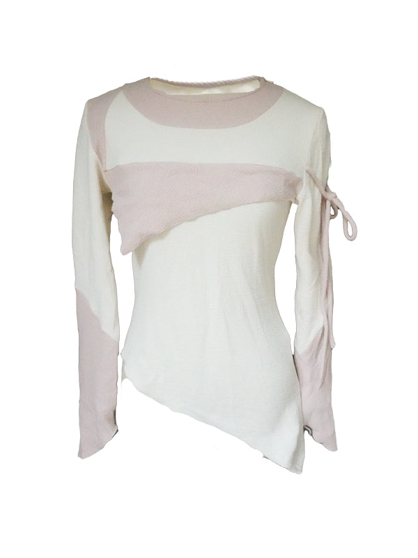 Asymmetry Unique Nichi Bi-Color Cutsew