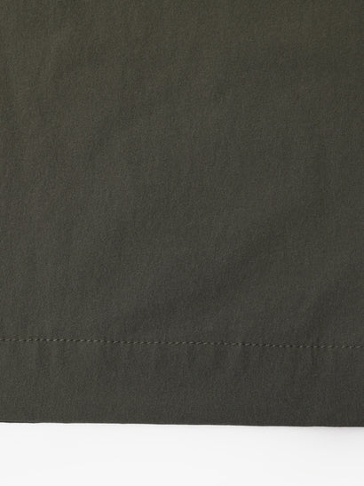 Drawstring A-Line Casual Long-Skirt