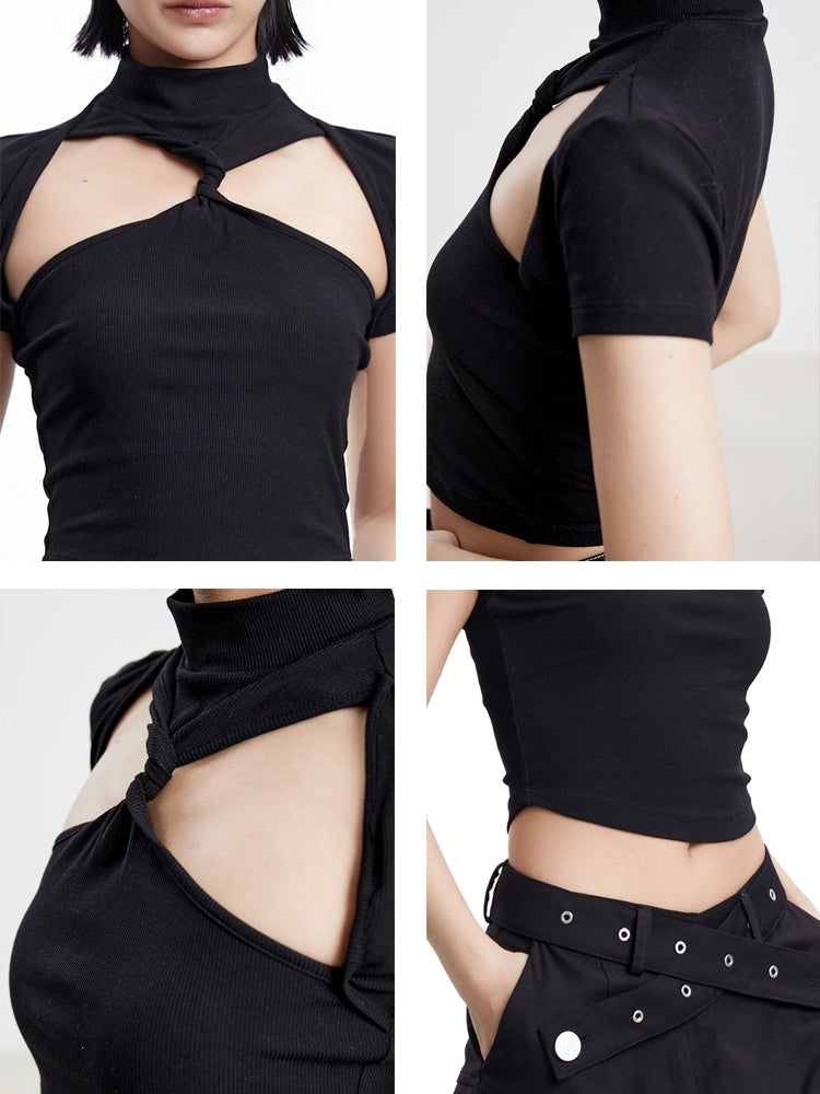 니치 프론트컷 크롭 세시 컷트수트