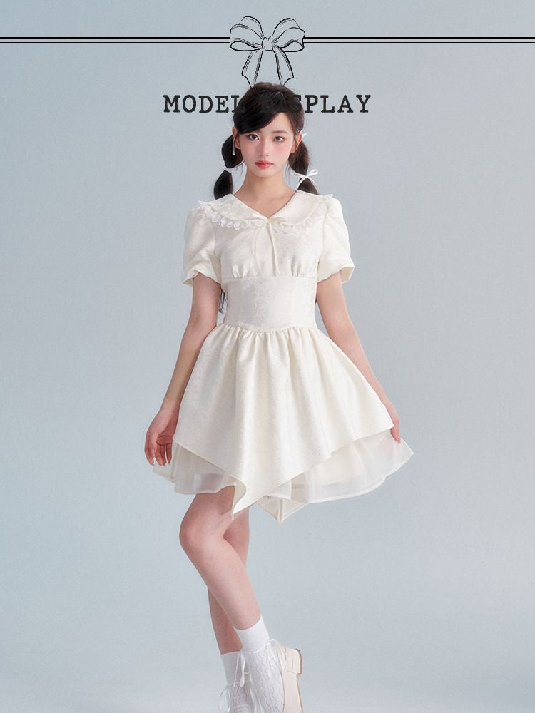 레이스 고급 스티미터 비대칭 달콤한 일체형