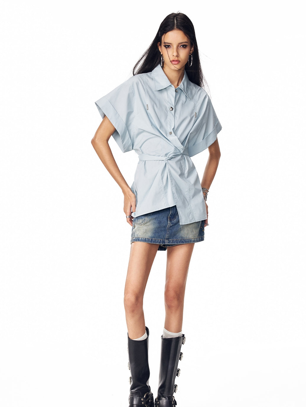 Arrangez une chemise décontractée unique