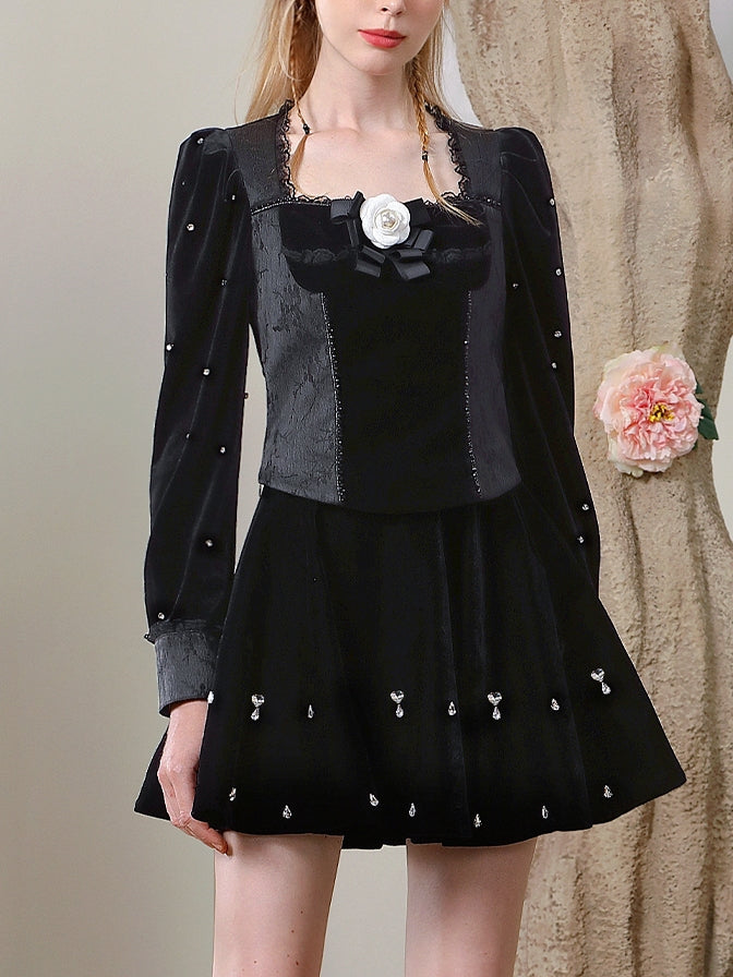 Tropfen Strassbijou Flare Femin-Rocke