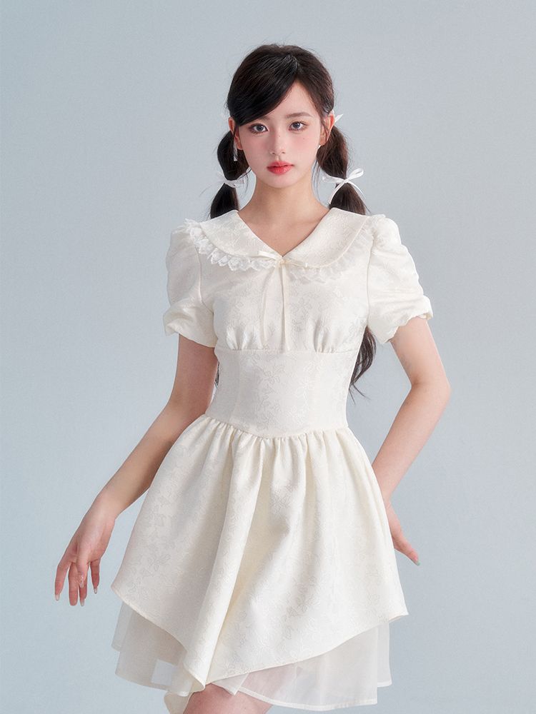 레이스 고급 스티미터 비대칭 달콤한 일체형