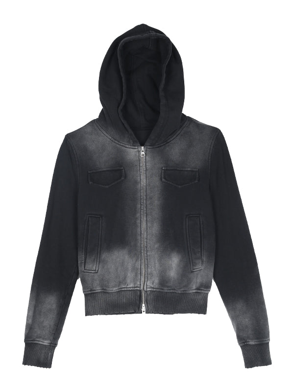 데님 페이디드 빈티지 캐주얼 블루종 & 파카 & 스커트