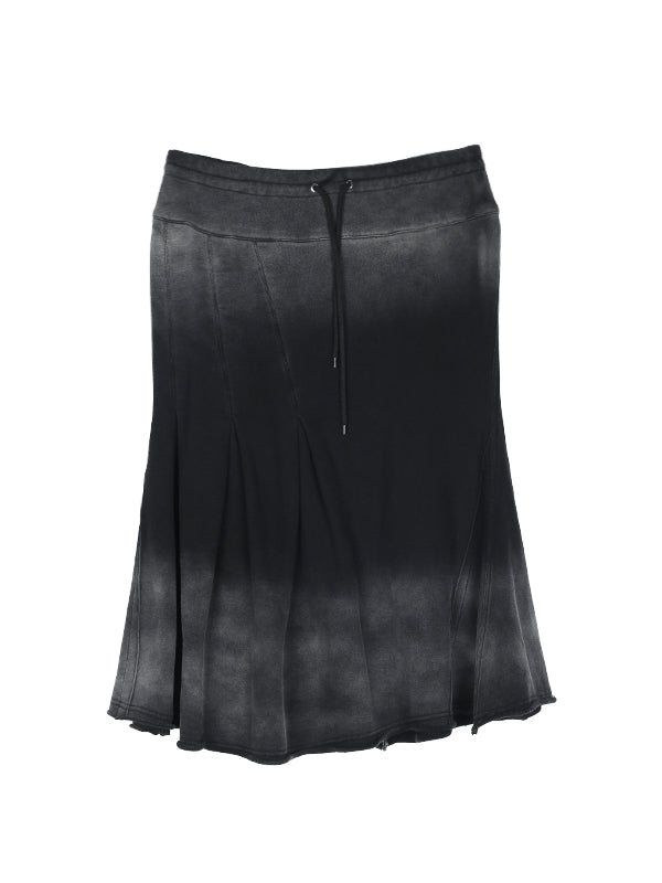 데님 페이디드 빈티지 캐주얼 블루종 & 파카 & 스커트