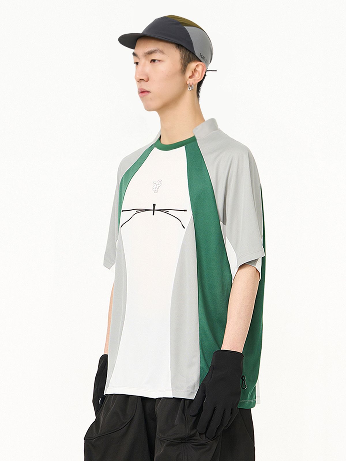 대비 캐주얼 가우디 대형 티셔츠