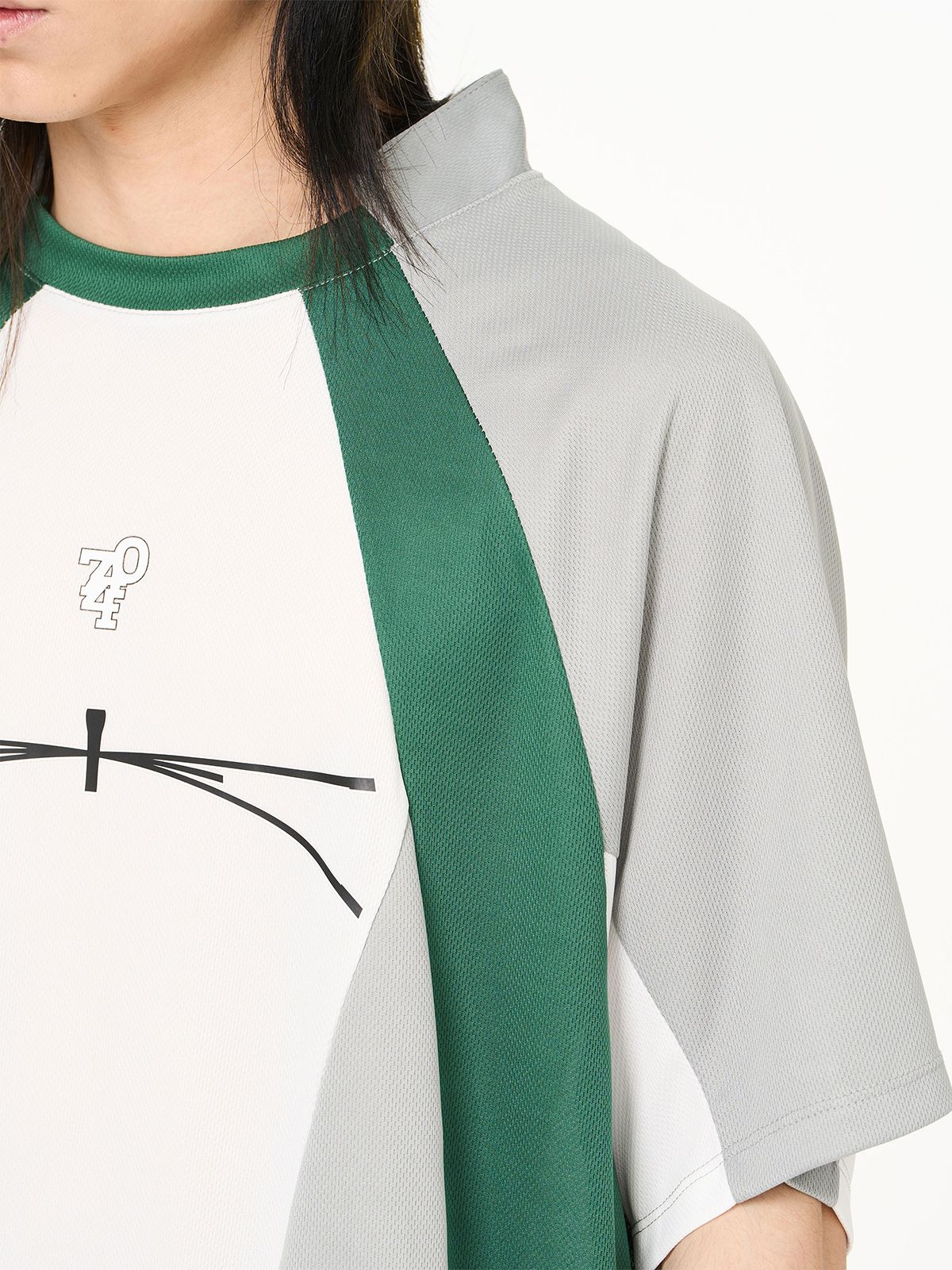 대비 캐주얼 가우디 대형 티셔츠